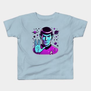 Spock - He got the Blues. And the Purples. Kids T-Shirt